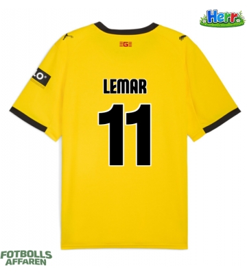 Girona Thomas Lemar #11 Bortatröja 2025-26 Kortärmad